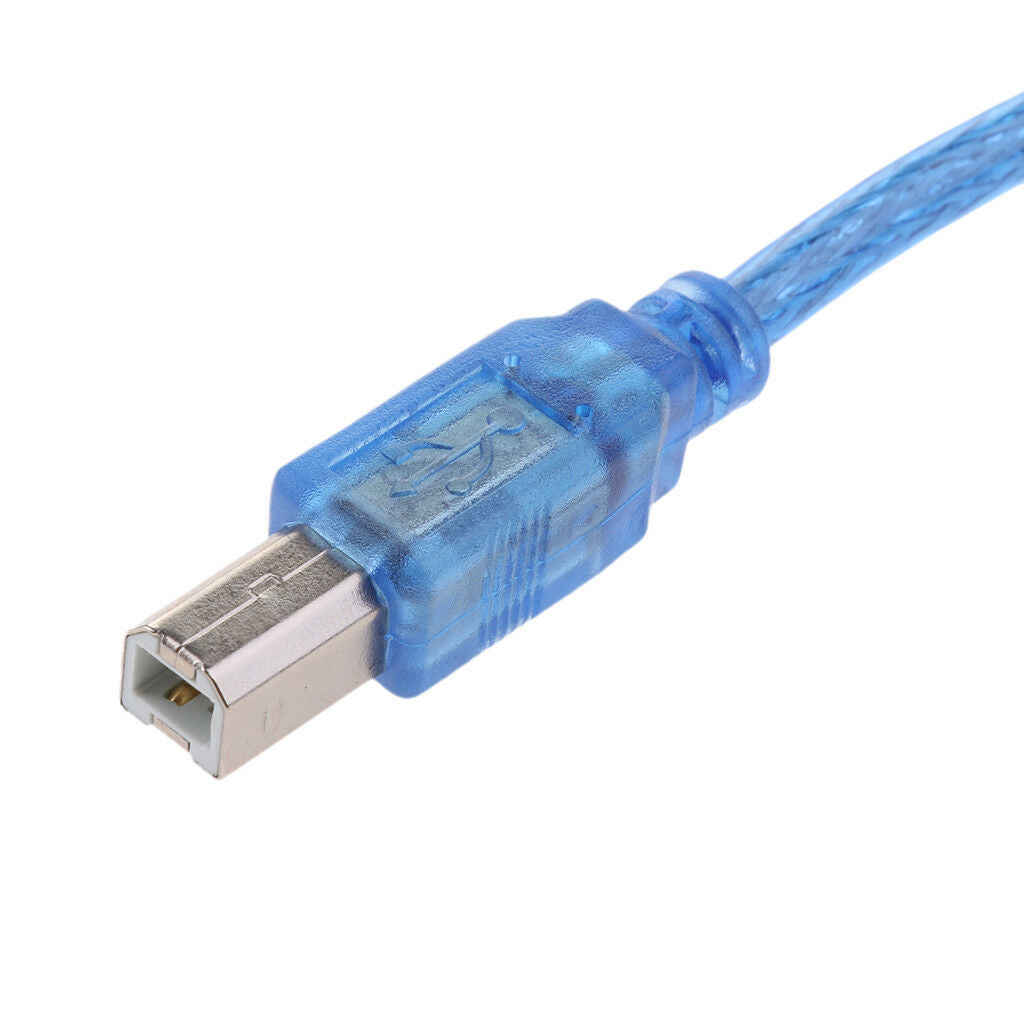 3meters USB 2.0 High Speed Cable Long Printer Lead A to B Blue Shielded