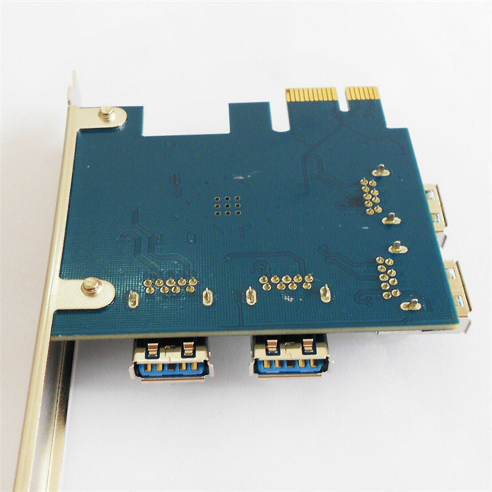 PCI-E 1 to 4 PCI Express 1x to 16x USB 3.0 Riser Card Converter Expansion