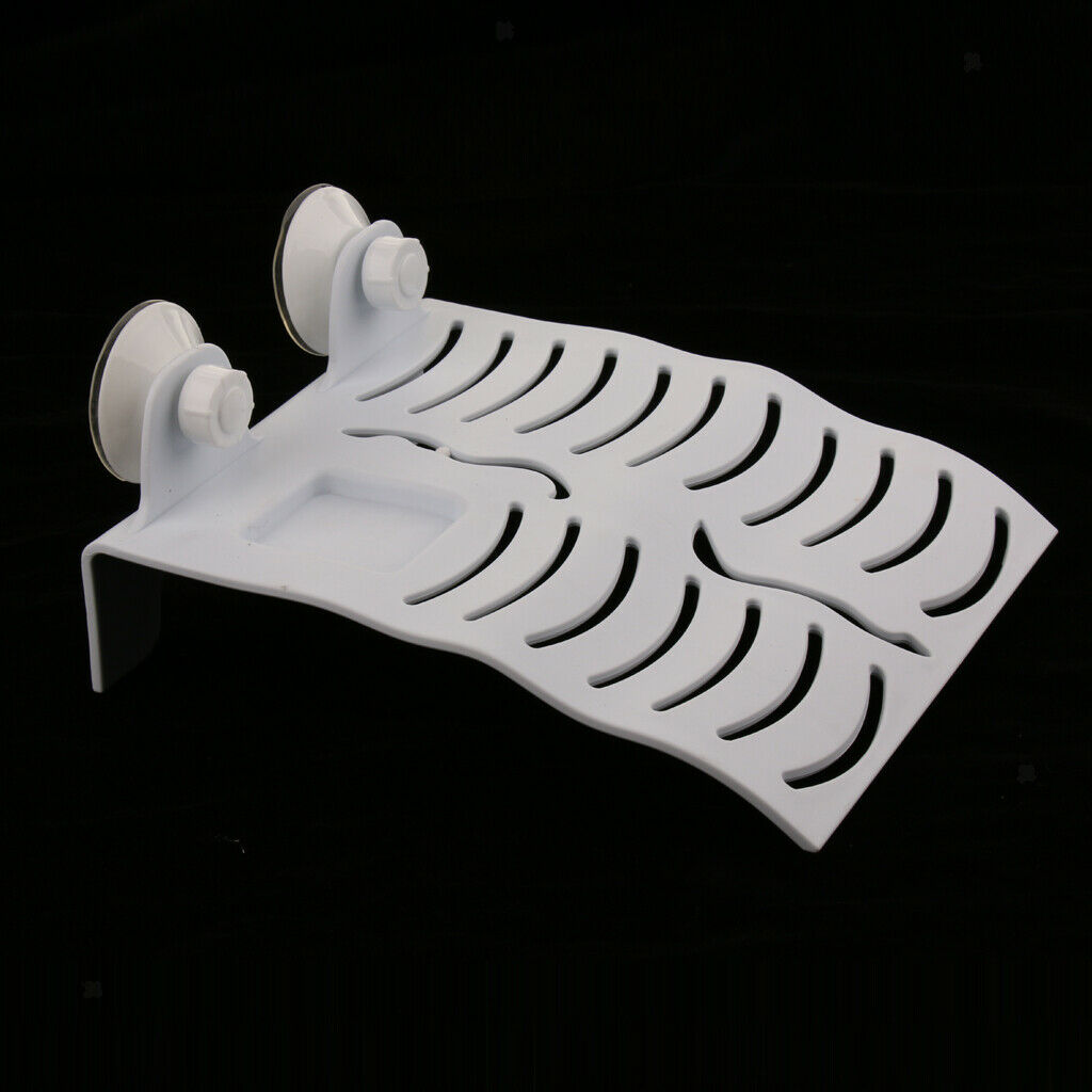 Aquarium Reptile Turtle Pier Basking Terrace Foating Island Platform White L