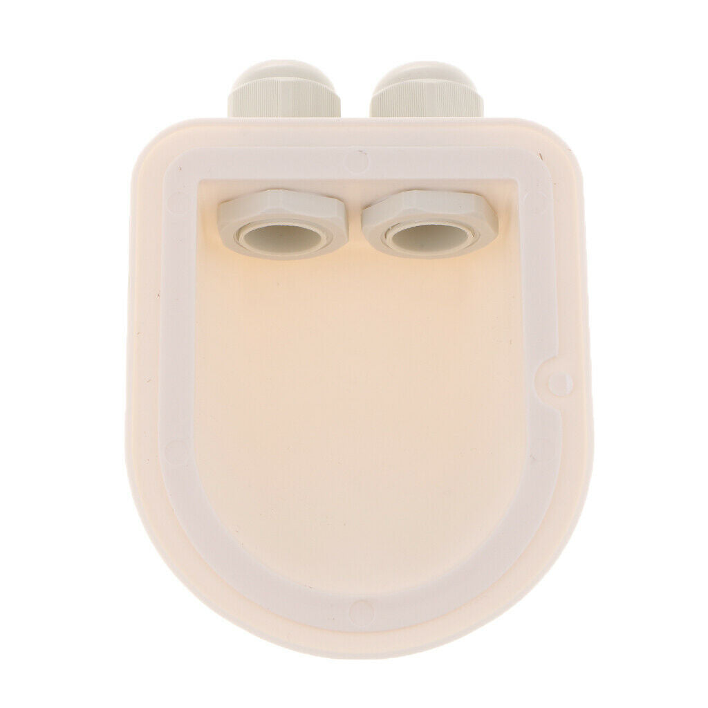 Roof Solar Panel Cable Entry Gland TWO HOLES Cable Gland Box ,For Caravan RV