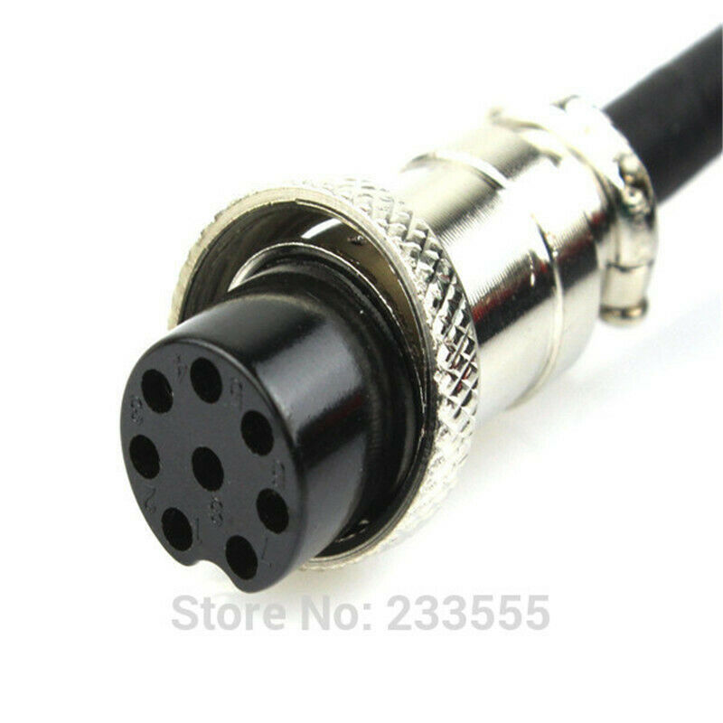 8 Pin Hands-Free Car Aviation Microphone for Radio Walkie Talkie TM241/TM231/441