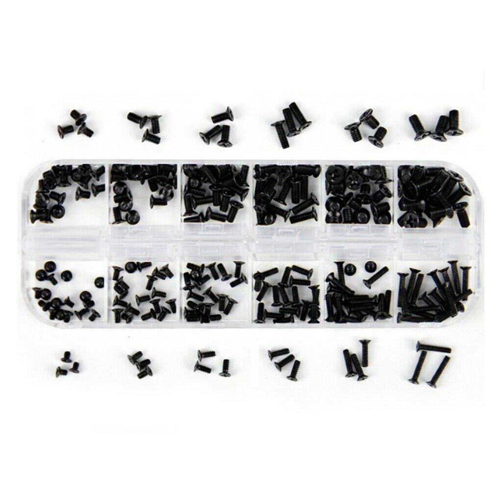 Pack of 240 Universal Laptop M2 M2.5 M3 Screws Set for IBM Sony Motherboard