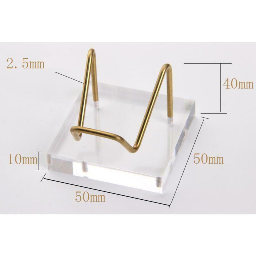 1pc Display Stand For Mineral Specimens Ore Fossil Crystal Ball Holder