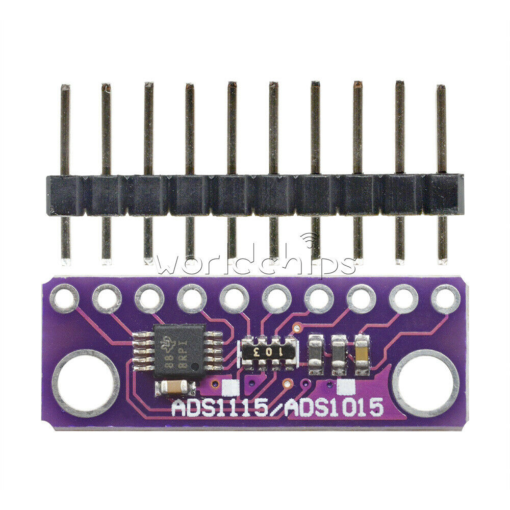 New 12 Bit I2C 4 CH ADS1115/ADS1015 Module ADC Development Board for Arduino