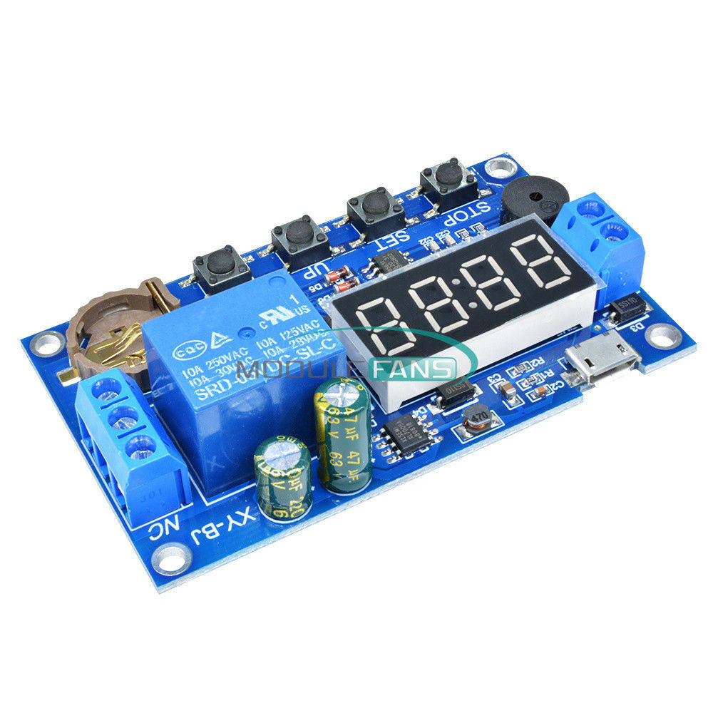 Synchronization Real-time Relay Module Timing Switch Control Delay Timer