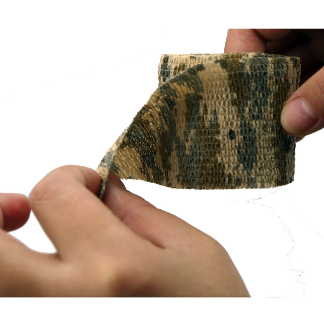 Wholesale 5pcs X Waterproof 5CMx4.5M Desert Camouflage Hunting Stealth Tape