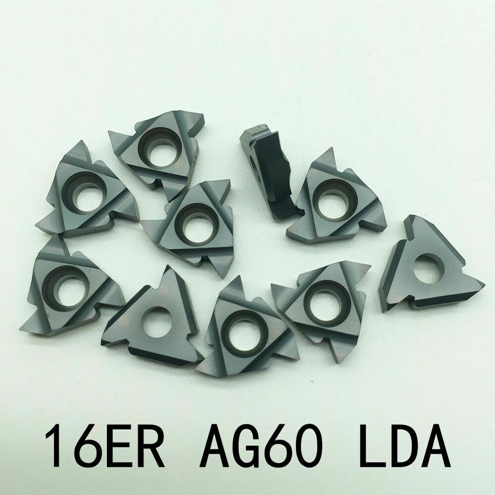16ER AG60 LDA Indexable CNC carbide threading insert for steel stainless steel
