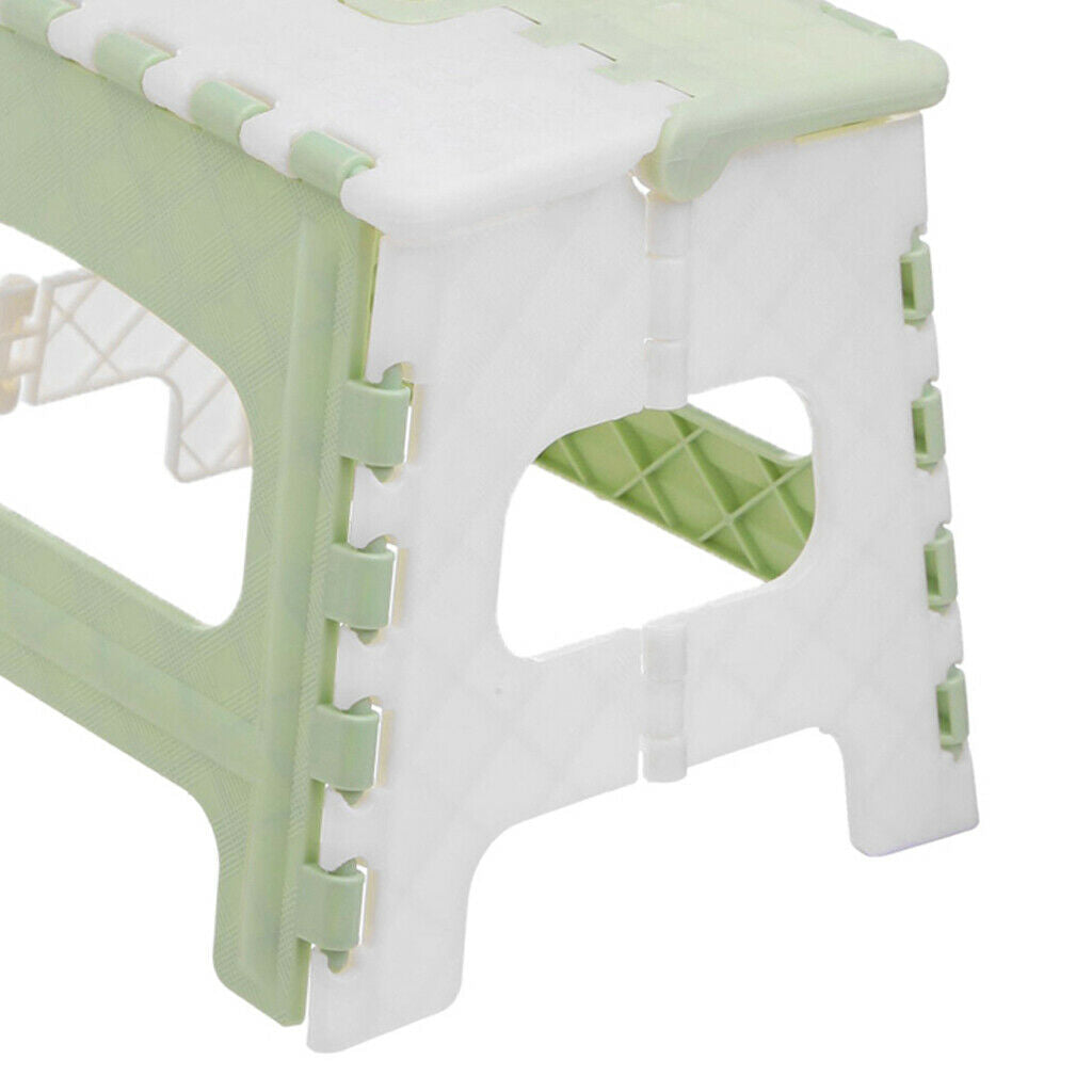 Folding Step Stool for Adults & Kids Kitchen Small Foot Stools Plastic Indoor