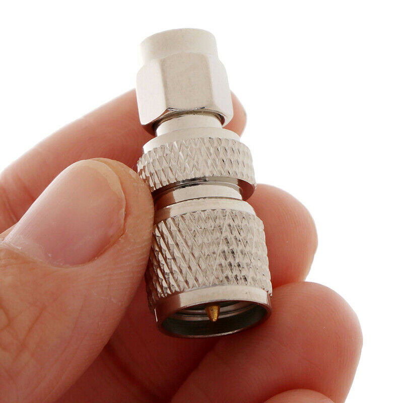 1Pc Mini UHF Male to SMA Male PL-259 RF Coax Adapter Connecto*JC.l8