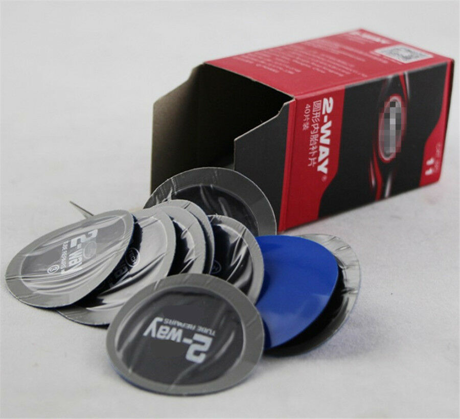 30pcs/Set Car Motorcycle Bicycle Tire Repair Rubber Patch +1pc Roller DIY Repair