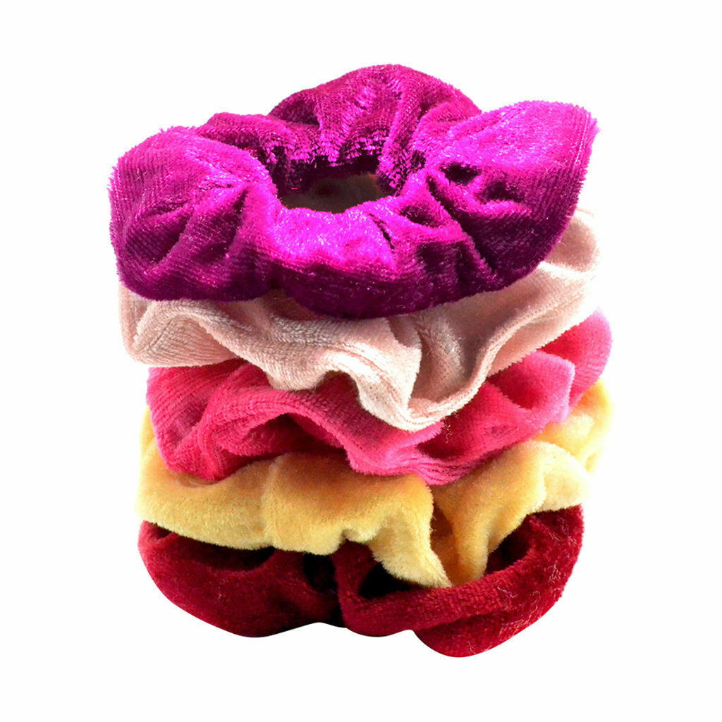 5xColorful Hair Band Girl Gifts Party Wedding Hair Tie Women Hair Jewelry