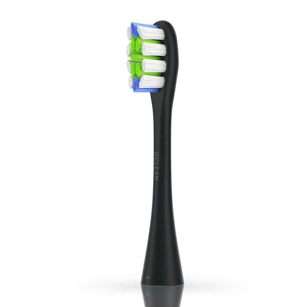 2pcs Sonic Toothbrush Heads Replacement for Toothbrushes Black_Multi Color