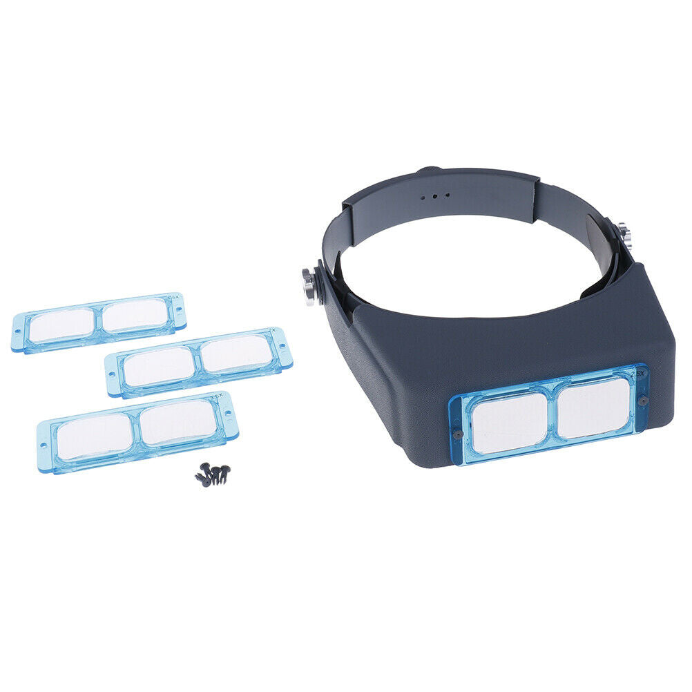 Optivisor headband magnifier loupe repair helmet magnifying glass spectac_DD