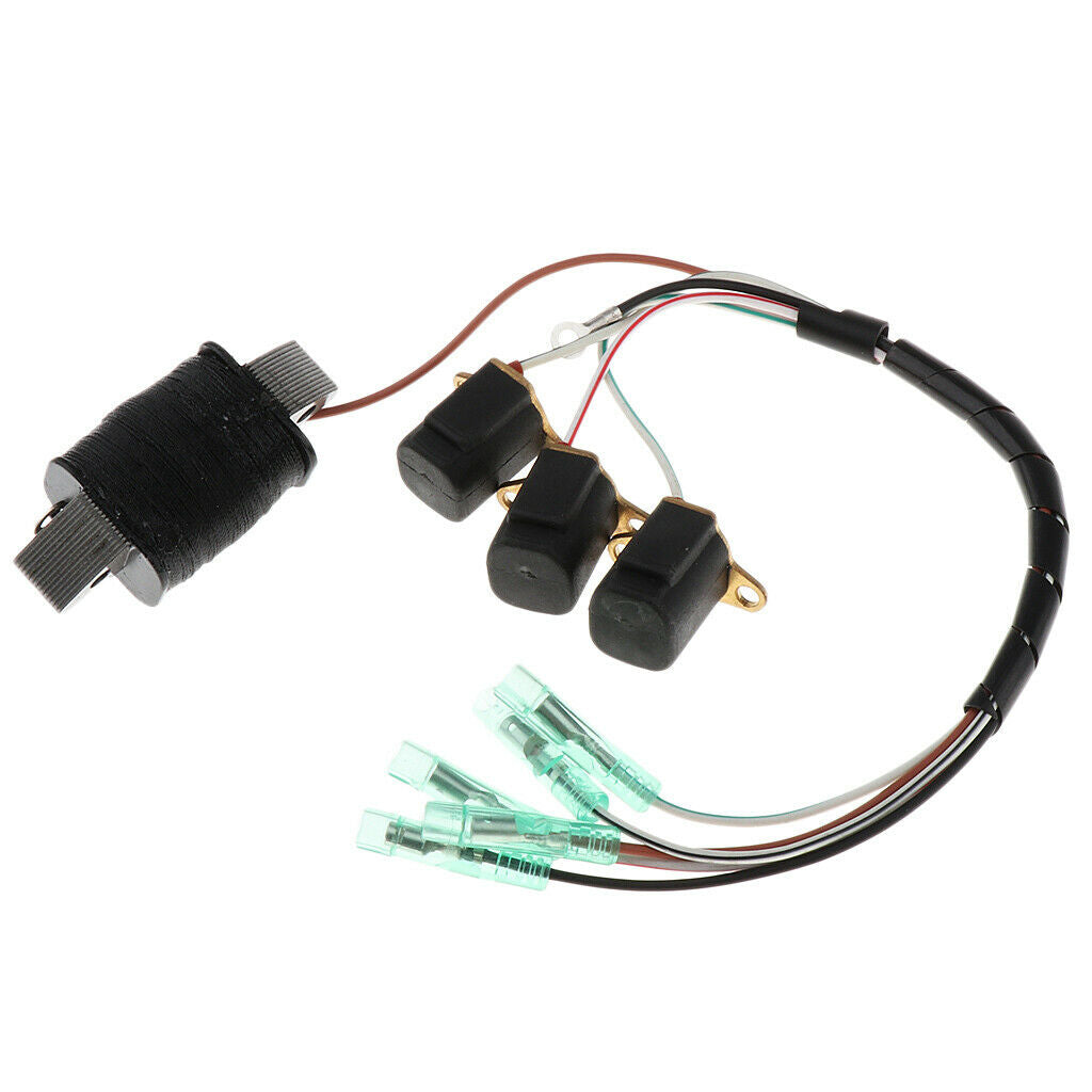 6H2-85520-10-00 Outboard Charge Coil Set For Yamaha C P 60HP 70HP 2 Stroke