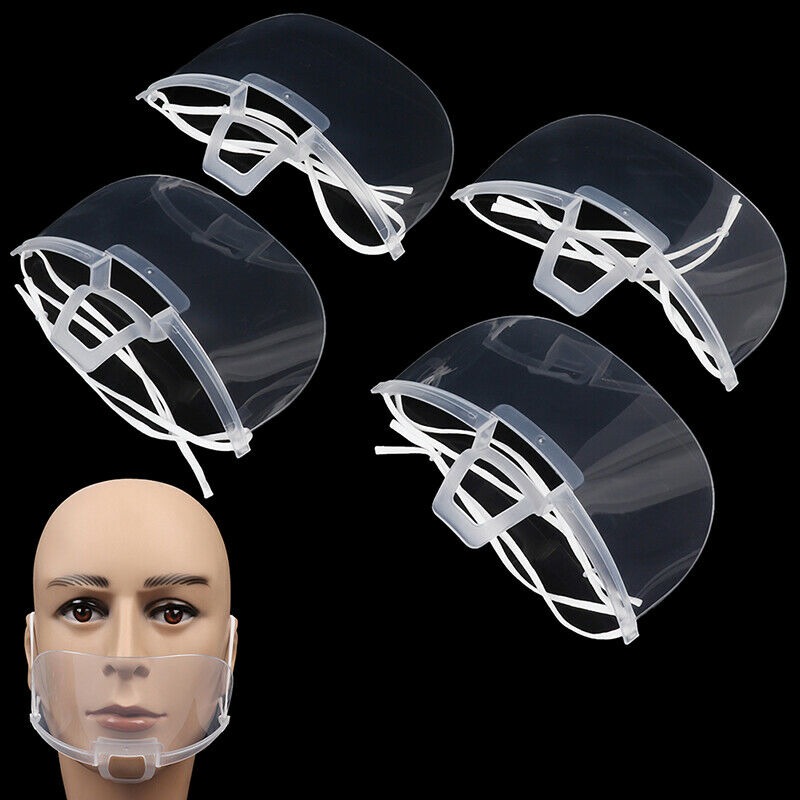 1pcs Face Cover Mouth Shield Visor Adjustable Anti-Fog Anti-SalivaBACABWCAH XC