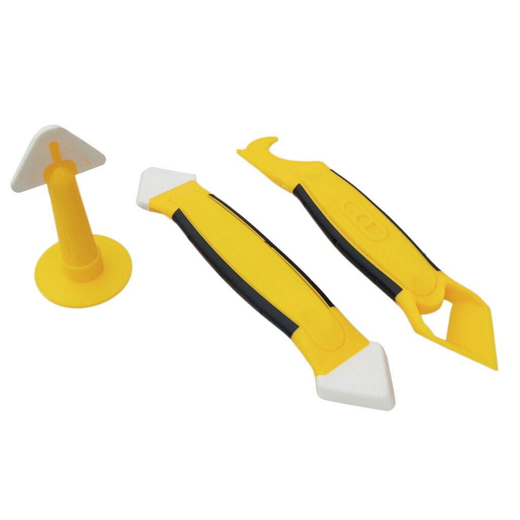 Set of 3 Sealant Spreader Spatula Scraper Caulk Removers Removal Tool