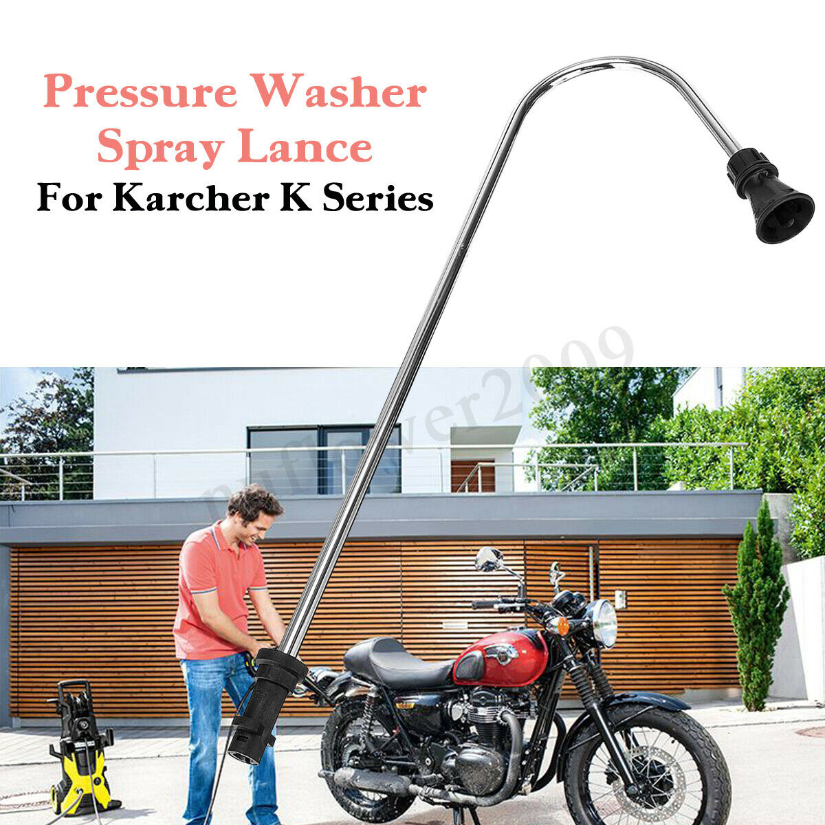 20" Pressure Washer 120 Angled Spray Lance Car Cleaning For Karcher K