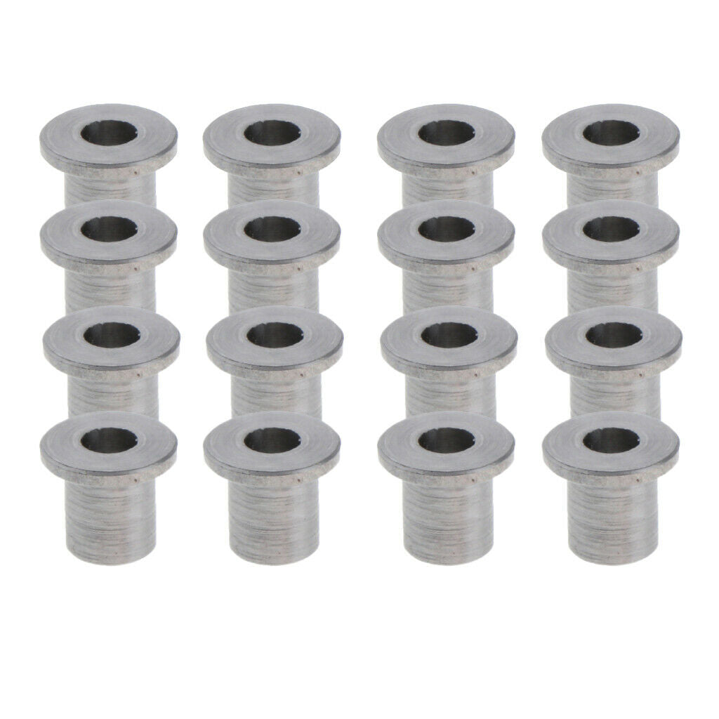 16 Pieces RC Upgrade Flange Bushing for WLTOYS 144001 1:14 RC Buggy Accs
