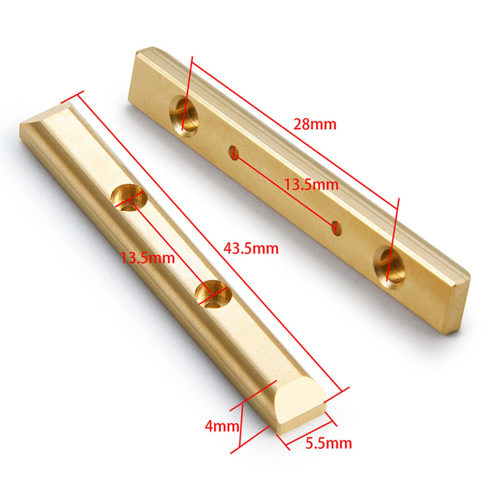 Frame Rails Chassis Girder for Axial SCX24 90081 1:24 RC Crawler Parts Accs