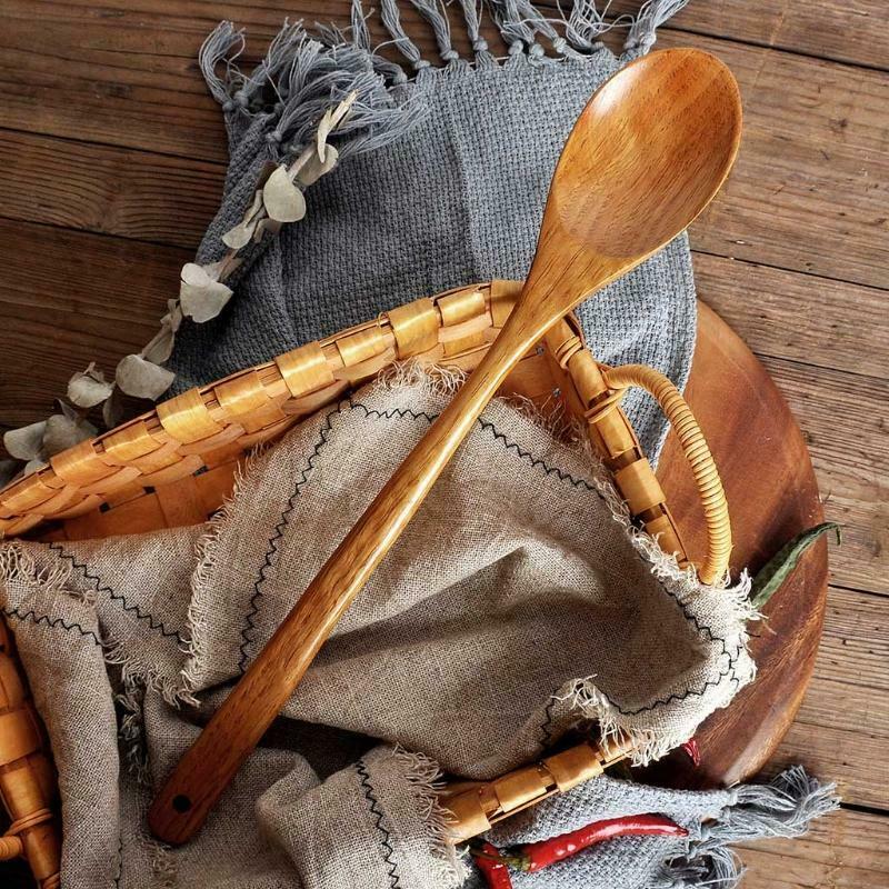16.5 inch Giant Wood Spoon Long Handled Wooden Spoon For Cooking And Stirring