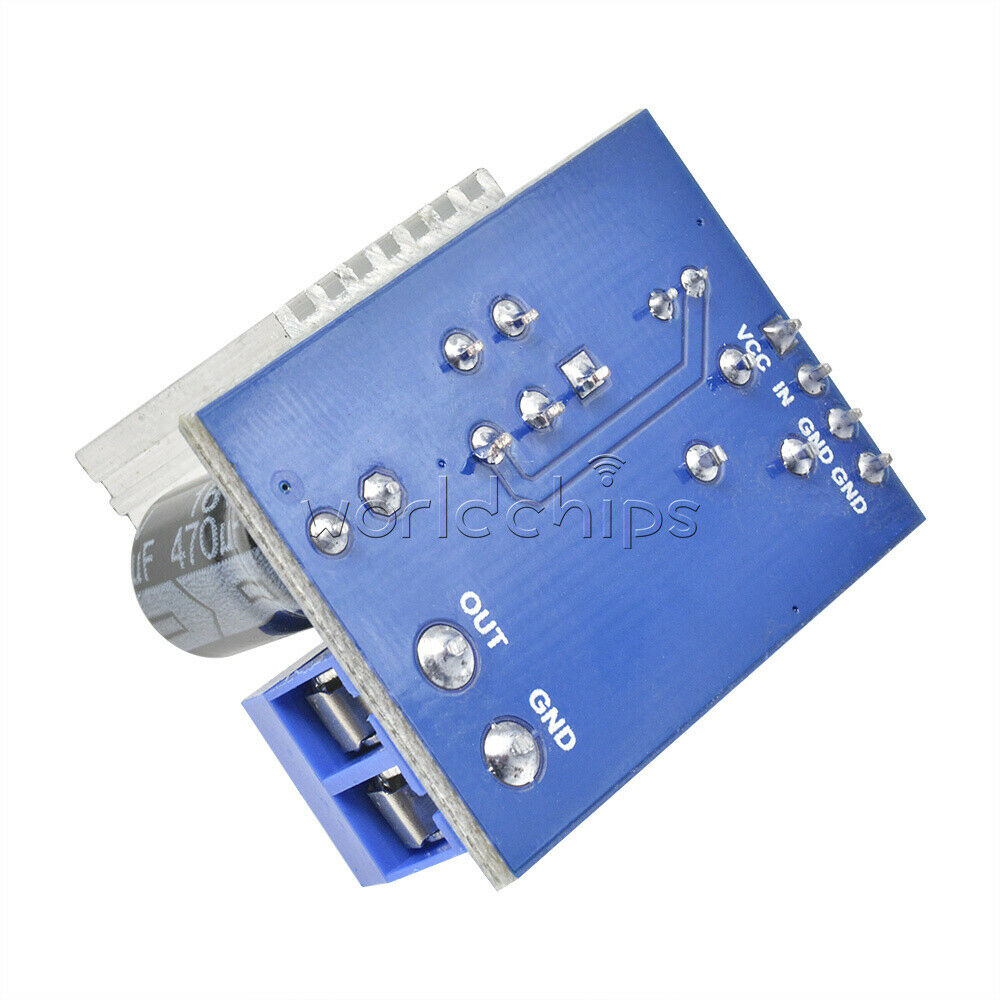 2PCS 6V-12V Single Power Supply TDA2030A TDA2030 Audio Amplifier Board Module