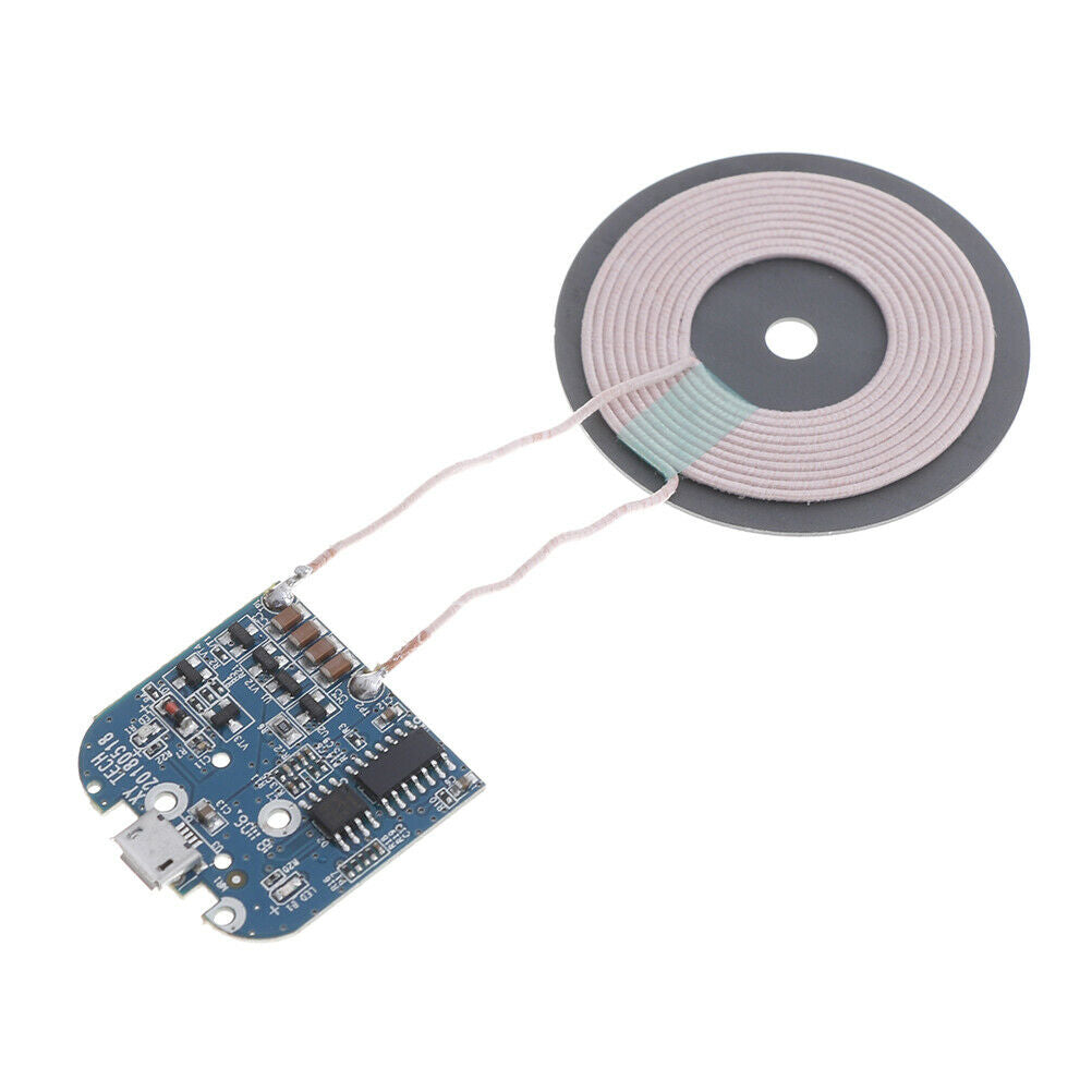 1Pc Qi wireless charger transmitter module coil circuit board fast charging XC
