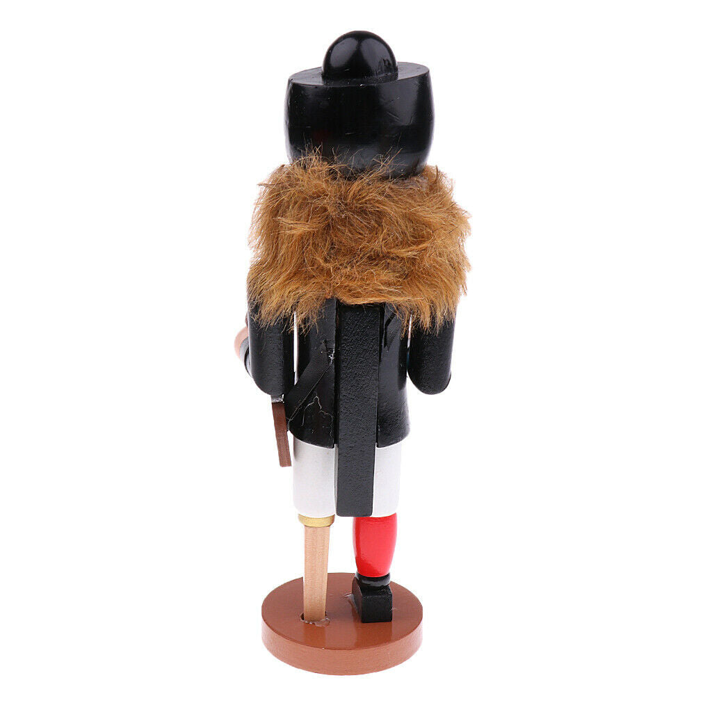 Nutcracker Pirate Wooden Statue 25cm Height