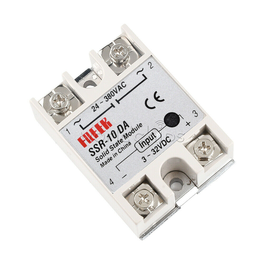 Output 24~380V AC SSR-10DA 10A Solid State Relay Module for Arduino Raspberry Pi