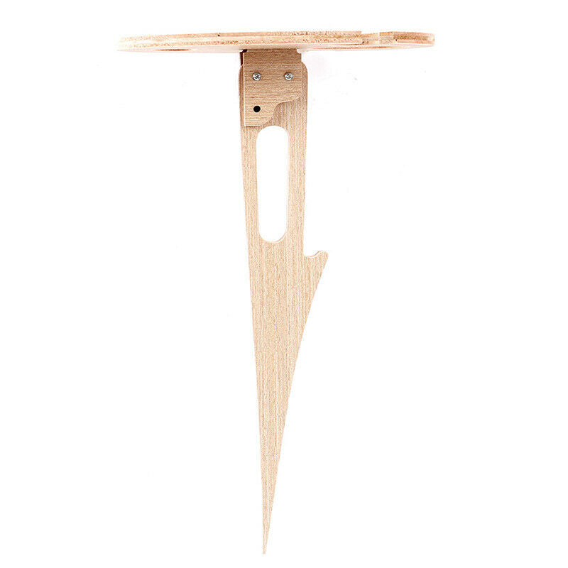 Outdoor Wine Table With Foldable Round Mini Wooden Picnic Table Easy To CarrBDA
