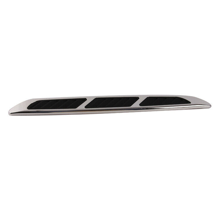 Pair Car Decorative Air Flow Intake Hood Scoop Vent Bonnet Cover Universal