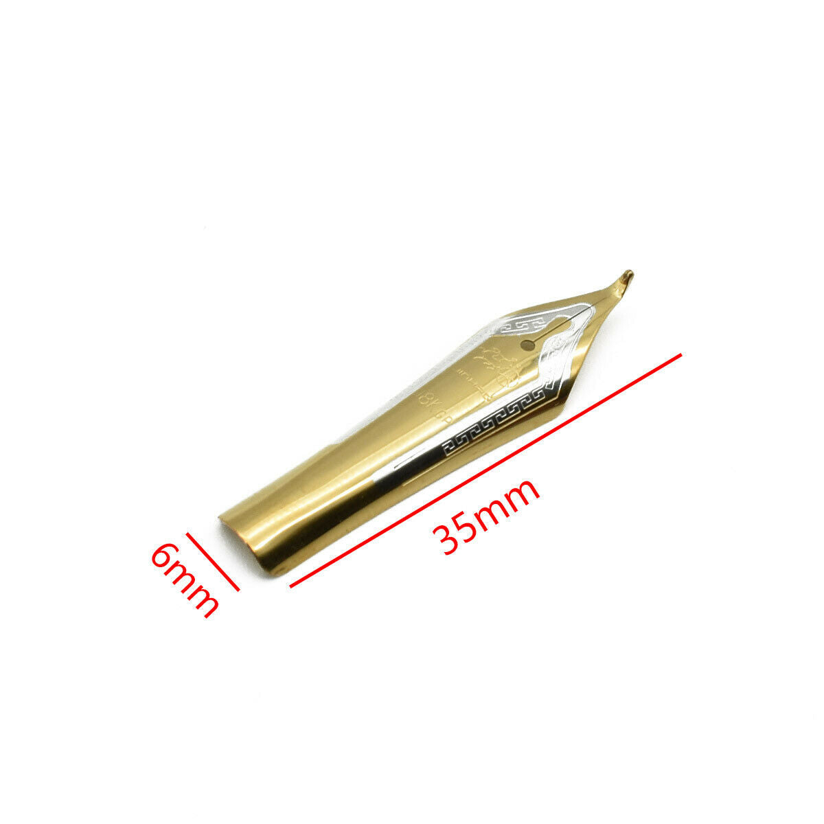 5Pcs Replacement Fountain Pen Nibs 1.0mm Writing Nib Iridium Tip For Jinhao X450