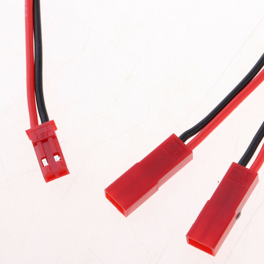 Pack Of 10 Pieces Of Parallel Wire 1 Male To 2 Female