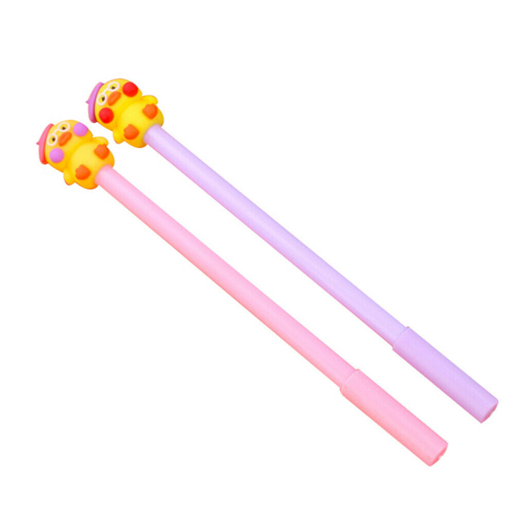 Cute Cartoon Gel Pen Duck Chick Student Signature Pen for School Kid Gift