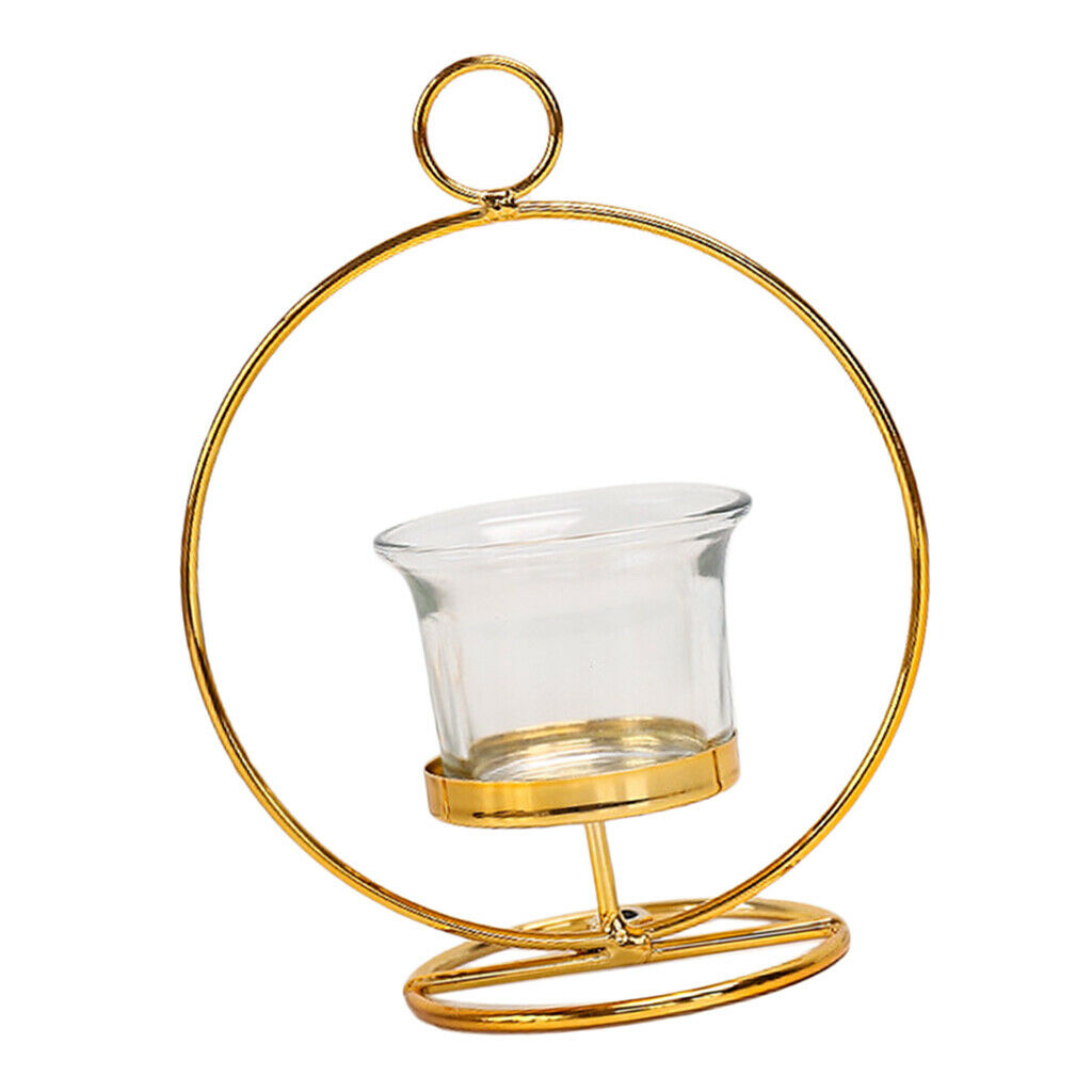 Candle Holder Table Centerpiece Photo Props Dinner Party Decor Square/Round