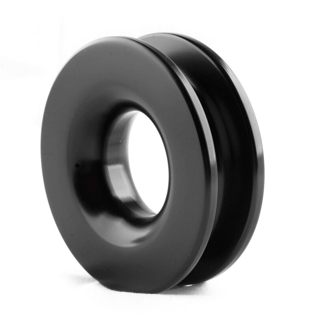 Recovery Snatch-Ring Shackle Winch Rope Ring Pulley Block For 3/8 1/2" Rope Hot
