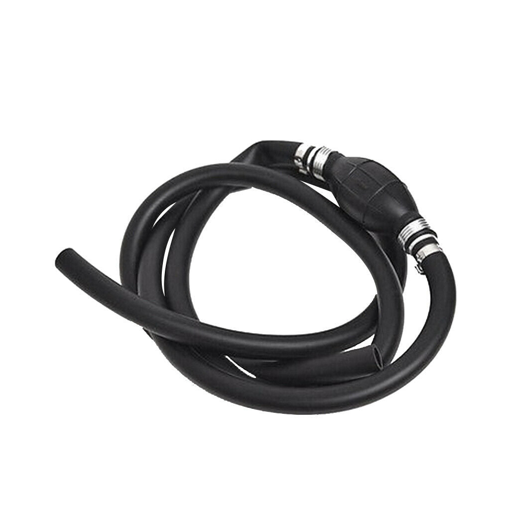 Universal Marine Outboard Fuel Line with Primer Bulb, 1/4inch 6mm