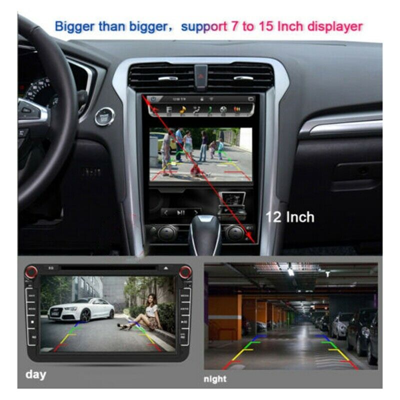 LED Car High Brake Light Reversing Camera Rear View Camera for Fiat Talento  NU3