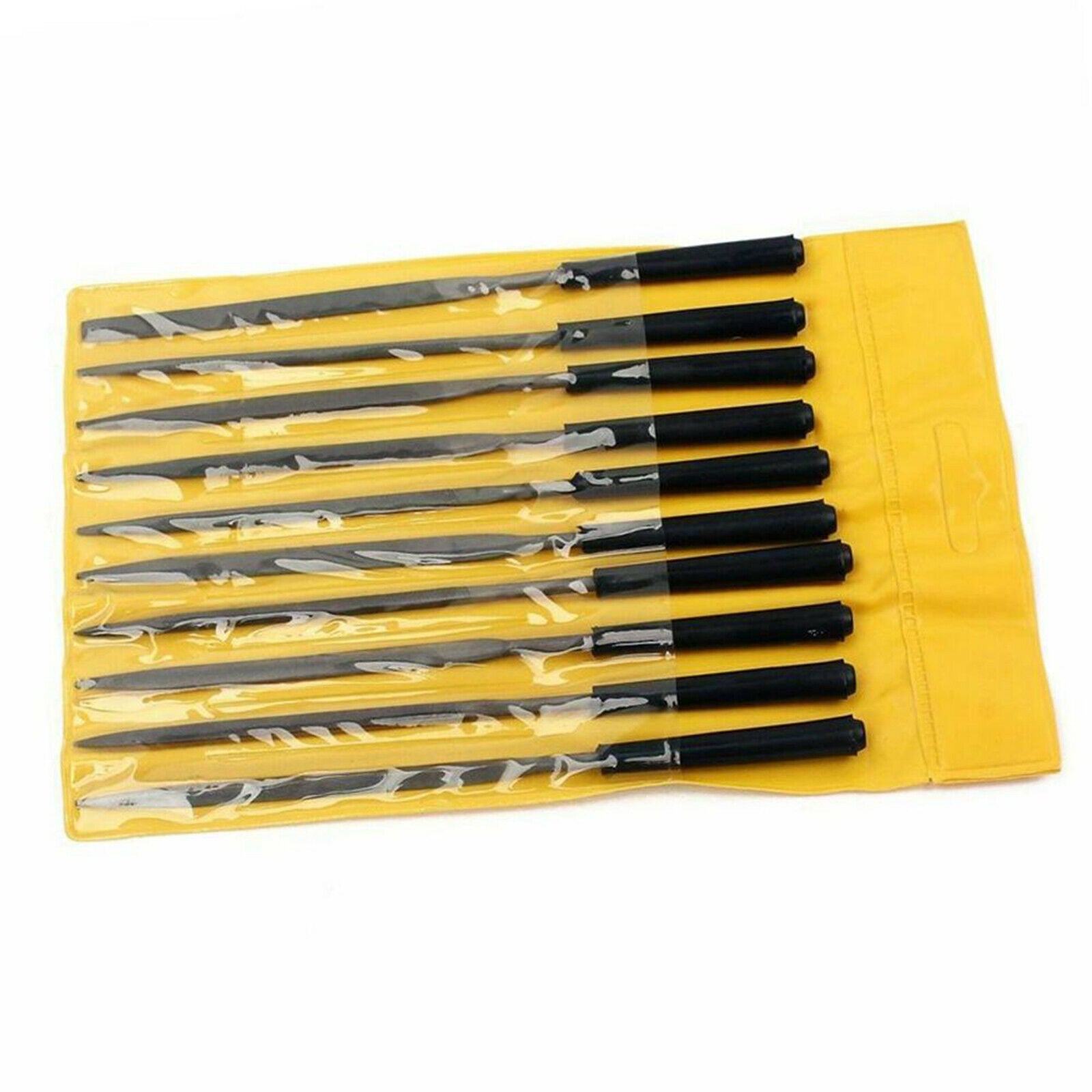 10 PCS Diamond  File Set for Guitar Frets Nut Soft Metal Wood And Plastic
