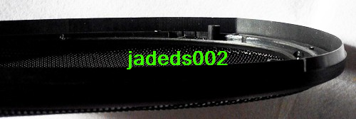 1pcs 6*9"inch Black Speaker grille car Audio net cover Decorative circle 266MM