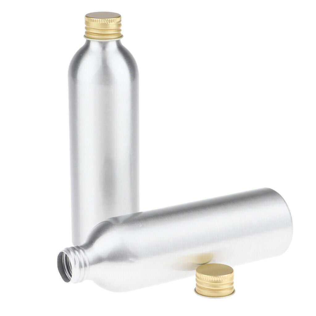 4 Pcs Empty Big Diameter Bottles Lotions Oil Sample Storage Leak Proof