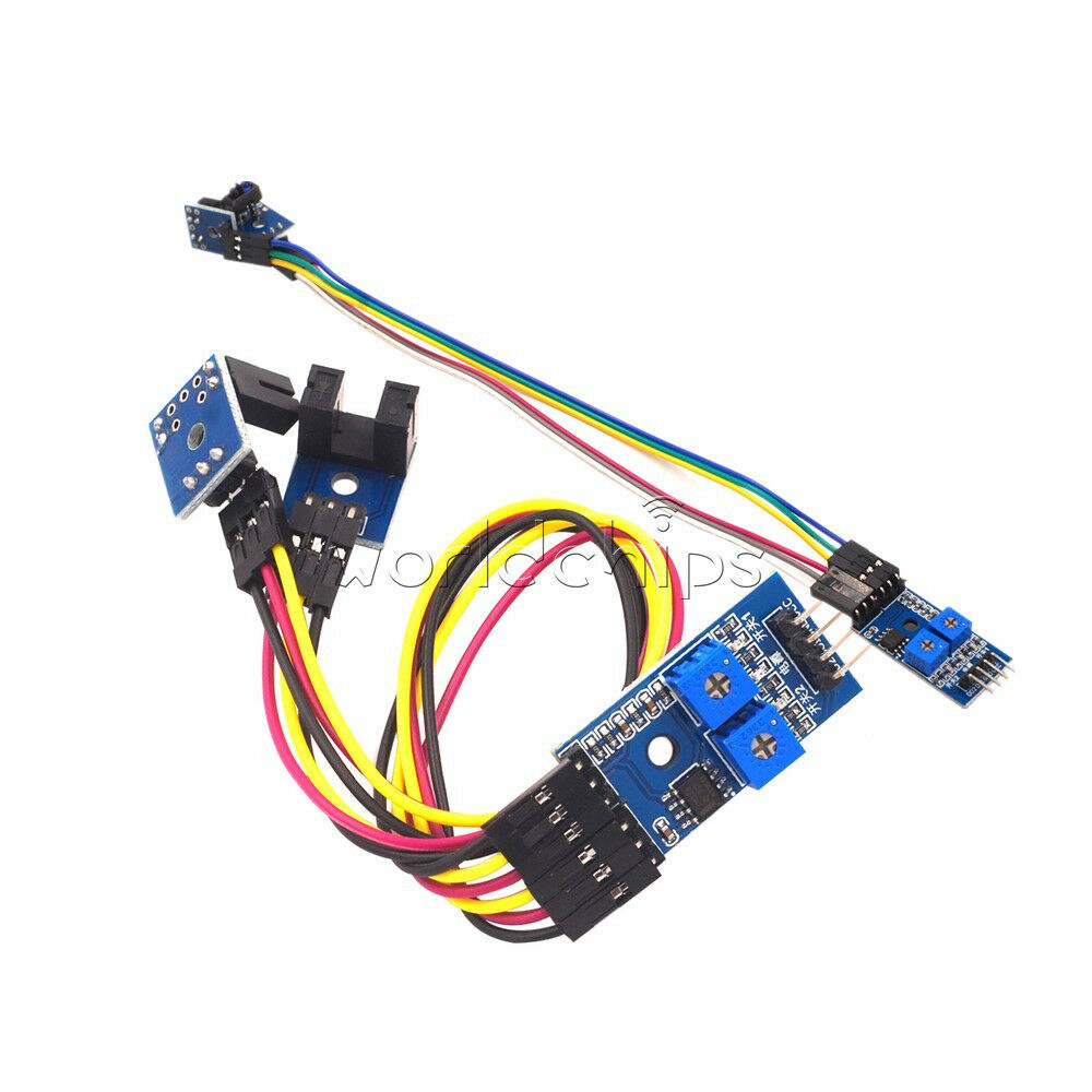 2 Way Motor Speed Detection Counting Sensor LM393 Slot Type Optocoupler Module