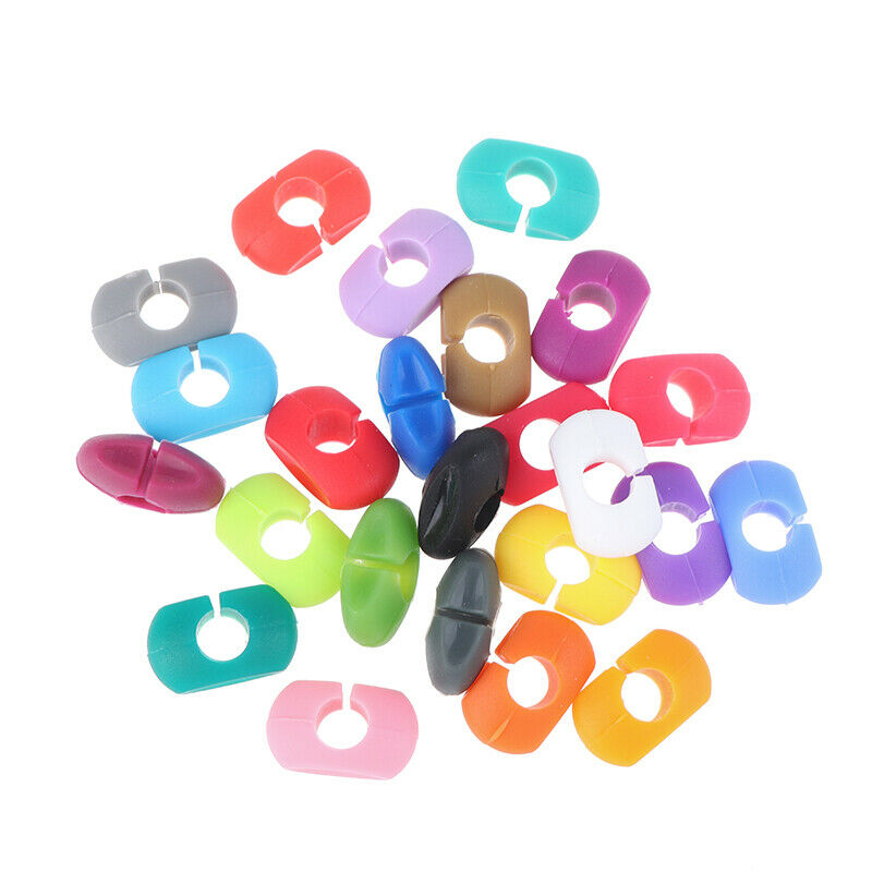 24 Pcs Silicone Red Wine Glass Marker Creative Drinking Glass Identification