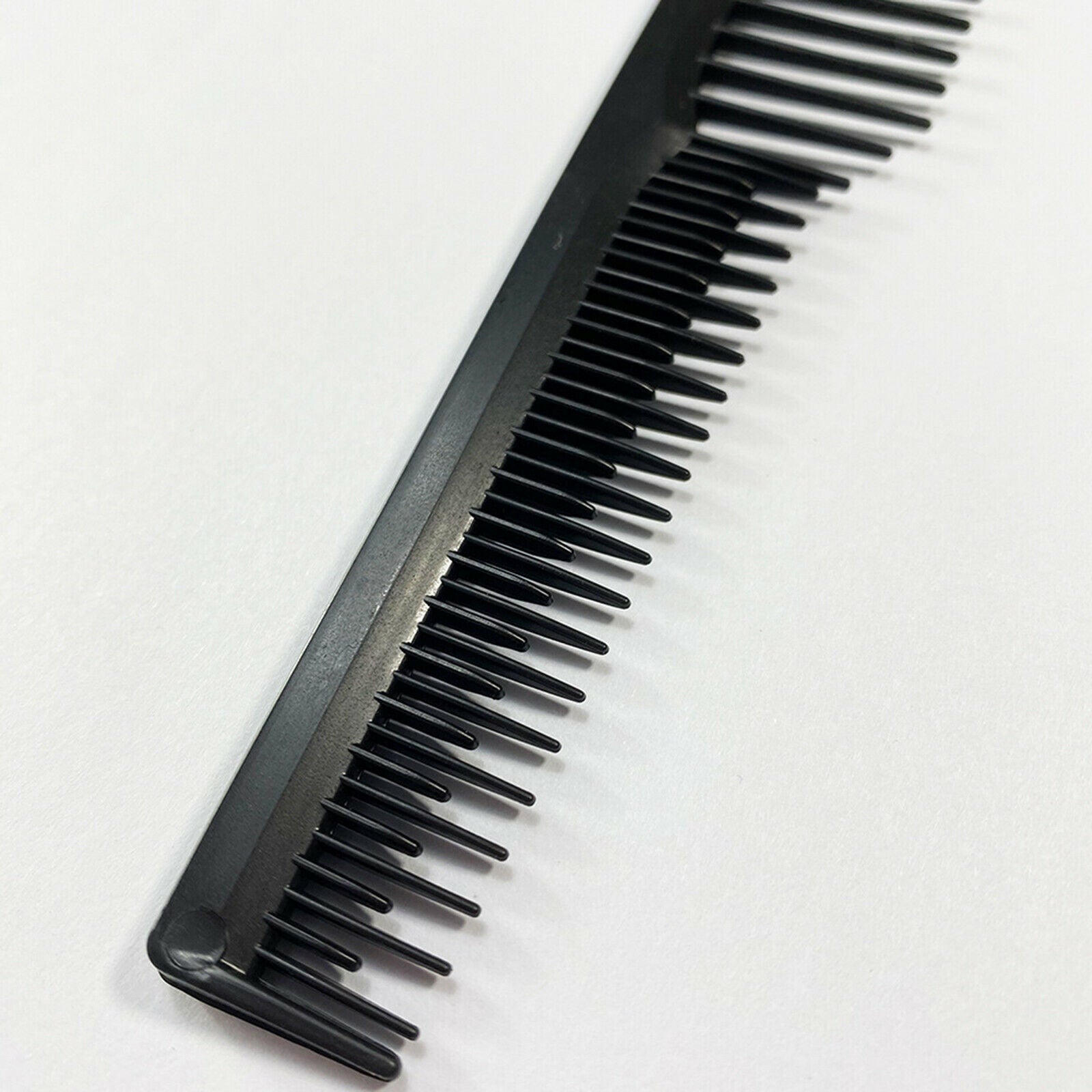 Carbon Fibre Barber Comb Salon Styling Comb Tools Black Durable Lightweights