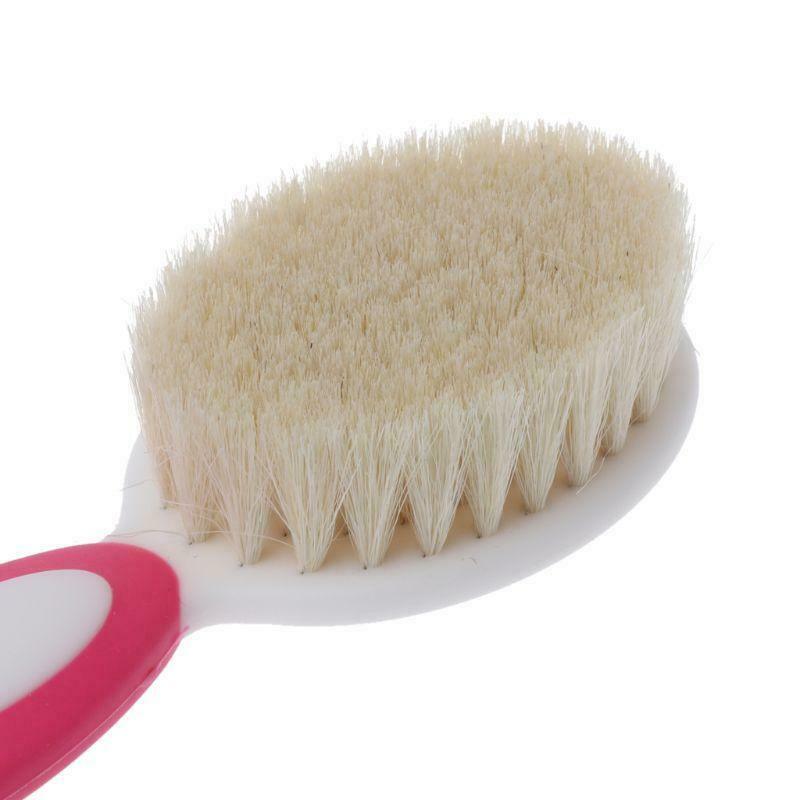 2pcs Portable Soft Newborn Baby Hair Brush Baby Kids Comb Child Hairbrush Sets