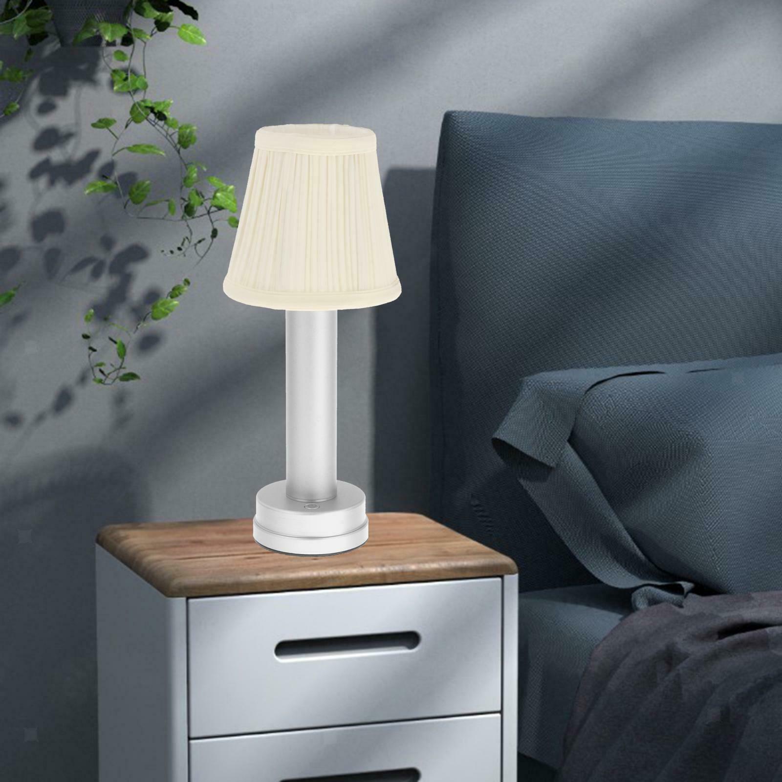 Iron Cordless Mini Table Lamp LED Lamp Reading Light Night Light Living Room