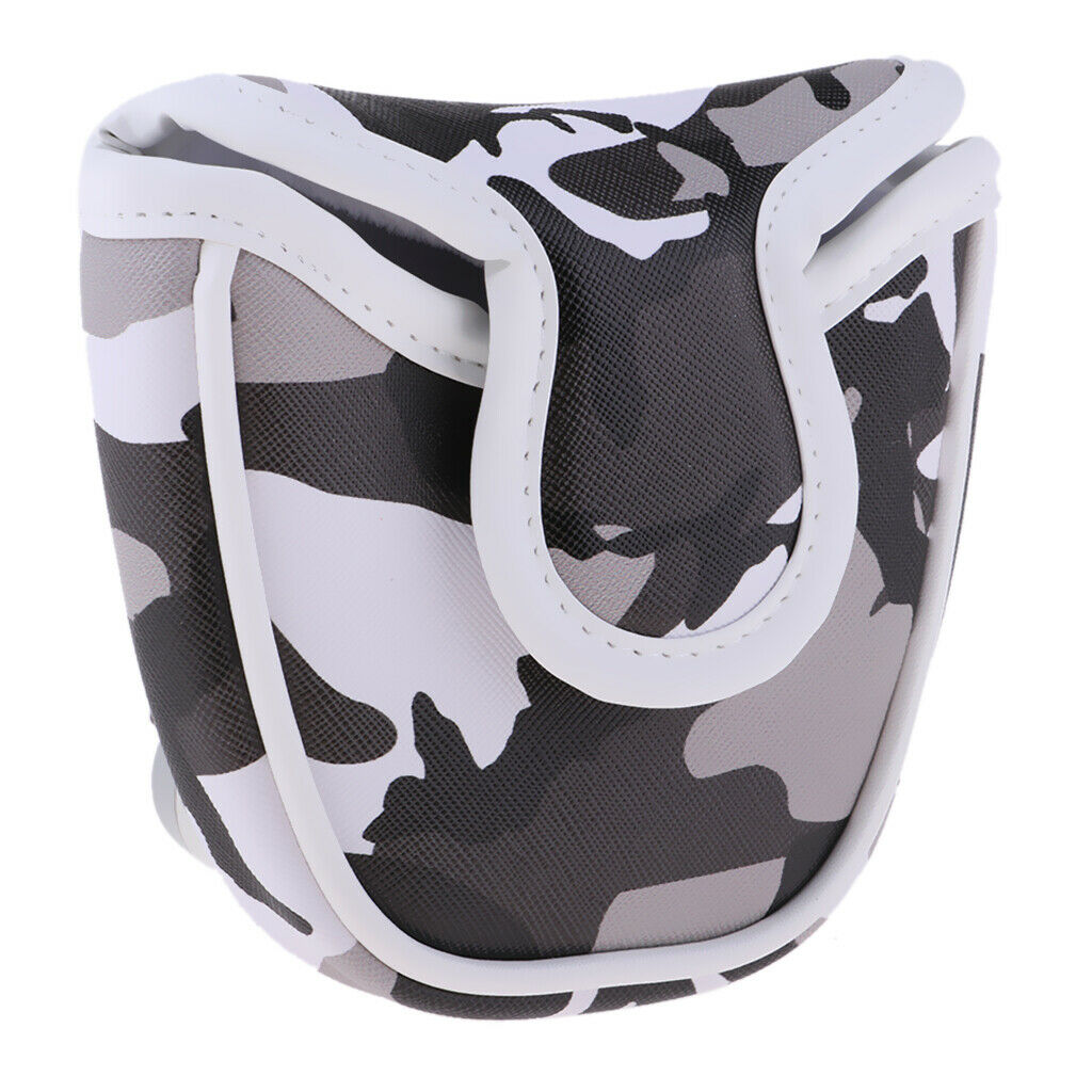 Waterproof PU Golf Putter Cover Club Mallet Putter Accessory Golf Head Protector