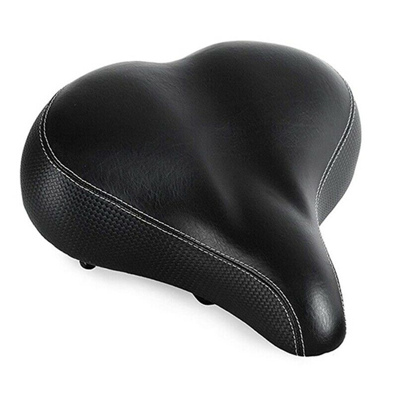 Most Comfortable Bike Seat - Wide Oversized Bicycle Saddle Super Soft UniverF2R1