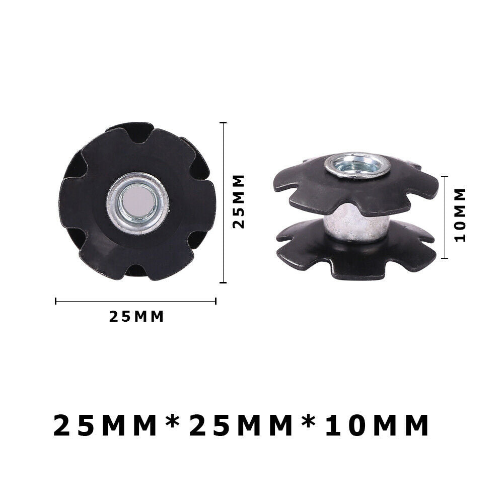 Bicycle Star Nut 28.6mm Road Bike Front Fork Headset Steer Fastening Bolts @
