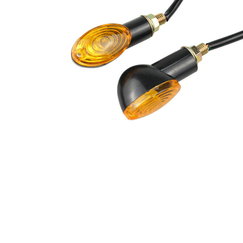 12V Universal Motorcycle Scooter Bike Turn Signal Indicator Blinker Amber Light