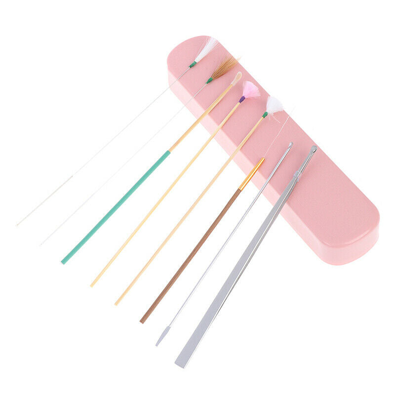 8pcs Ear Wax Pickers Set Ear Cleaner Spoon Wax Remover Removal Ear Cleaning  SJ